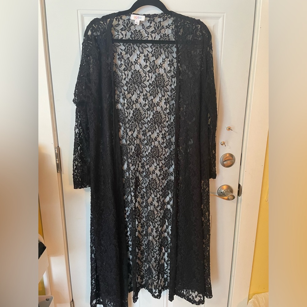 Lace duster